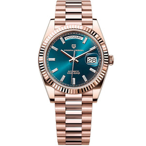 Rose Gold Blue